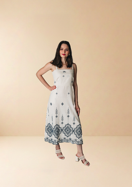Vestido Chanel Bordado