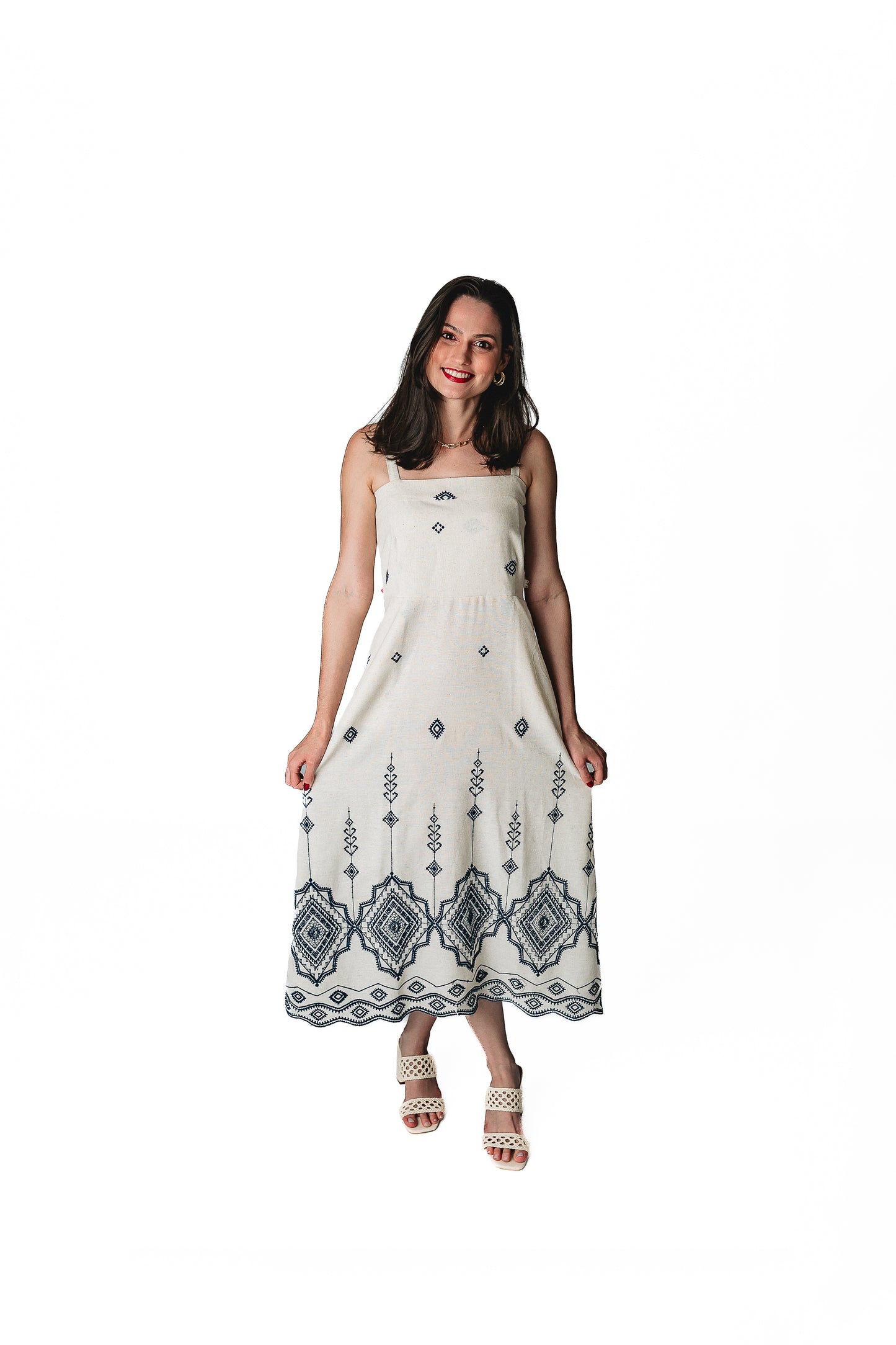 Vestido Chanel Bordado